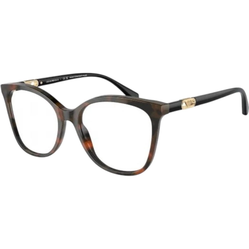 Emporio Armani Women’s Eyeglasses | Shiny Havana Red | 54-17-140 | New